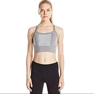Prana grey petit crop top M